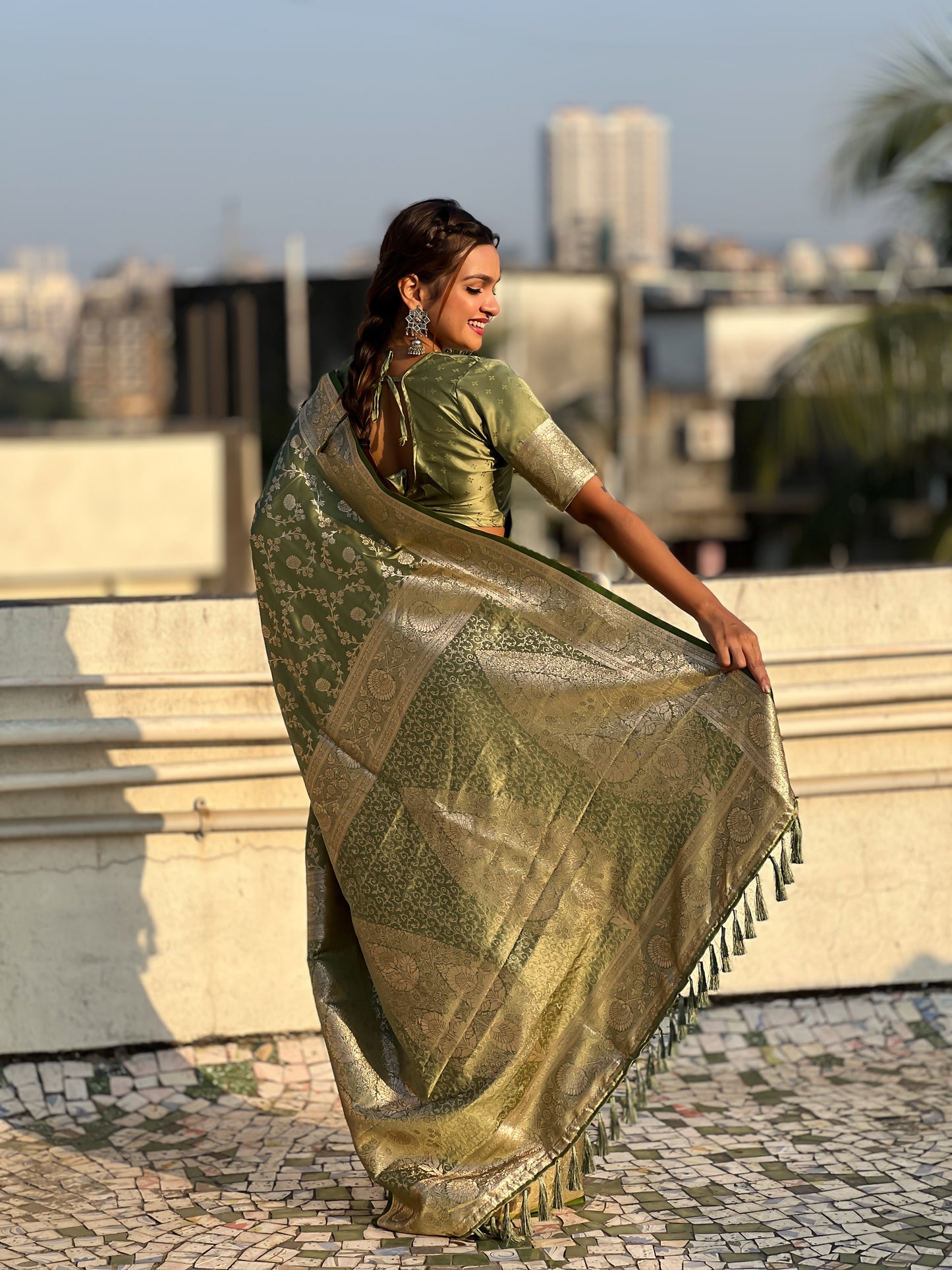 KOHINOOR BANARAS ANTIQUE SAREE