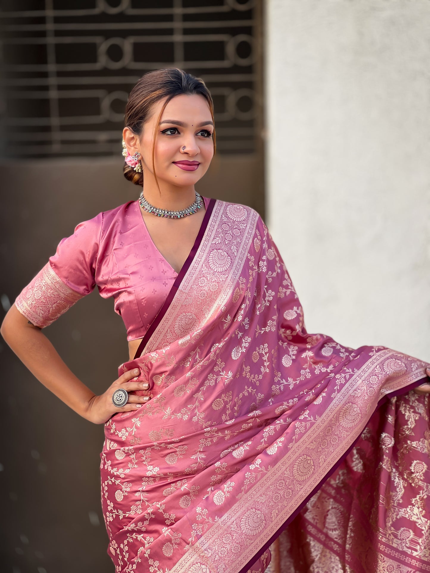 KOHINOOR BANARAS ANTIQUE SAREE