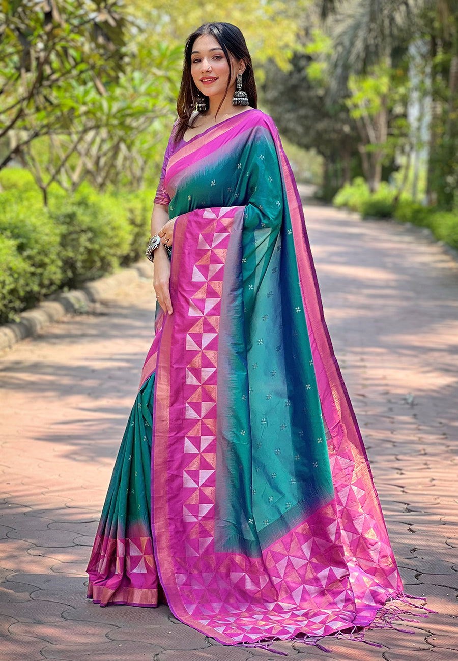 SAANJH SILK SAREE