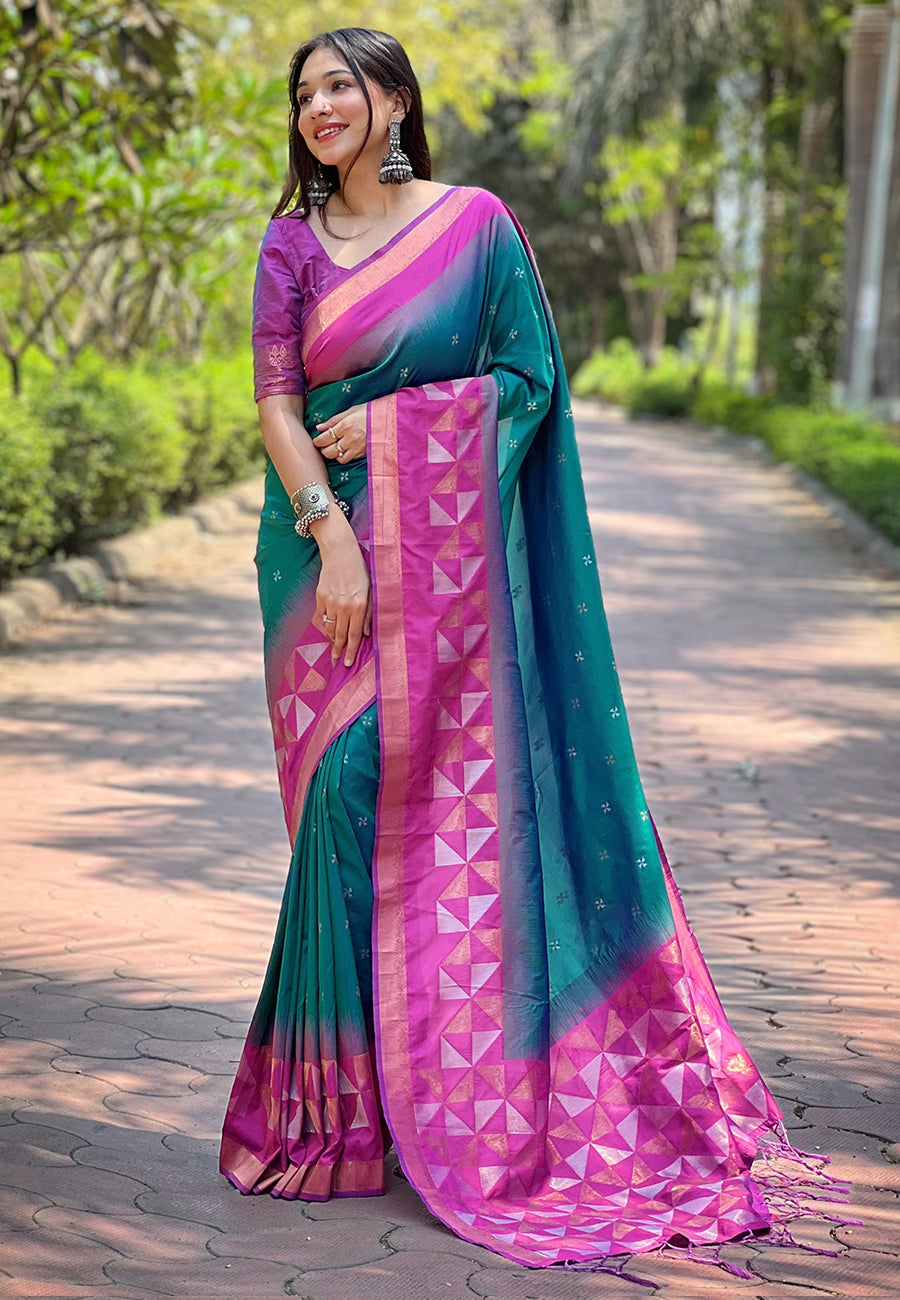 SAANJH SILK SAREE