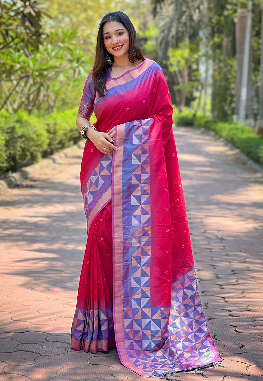 SAANJH SILK SAREE