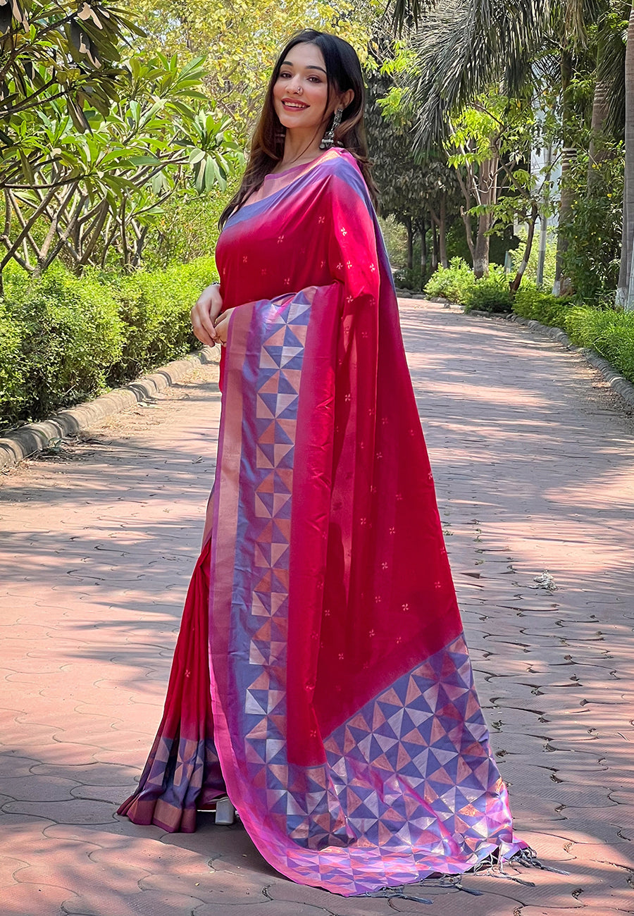 SAANJH SILK SAREE