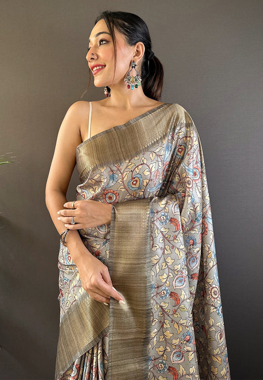 ANAYA TUSSAR SILK SAREE