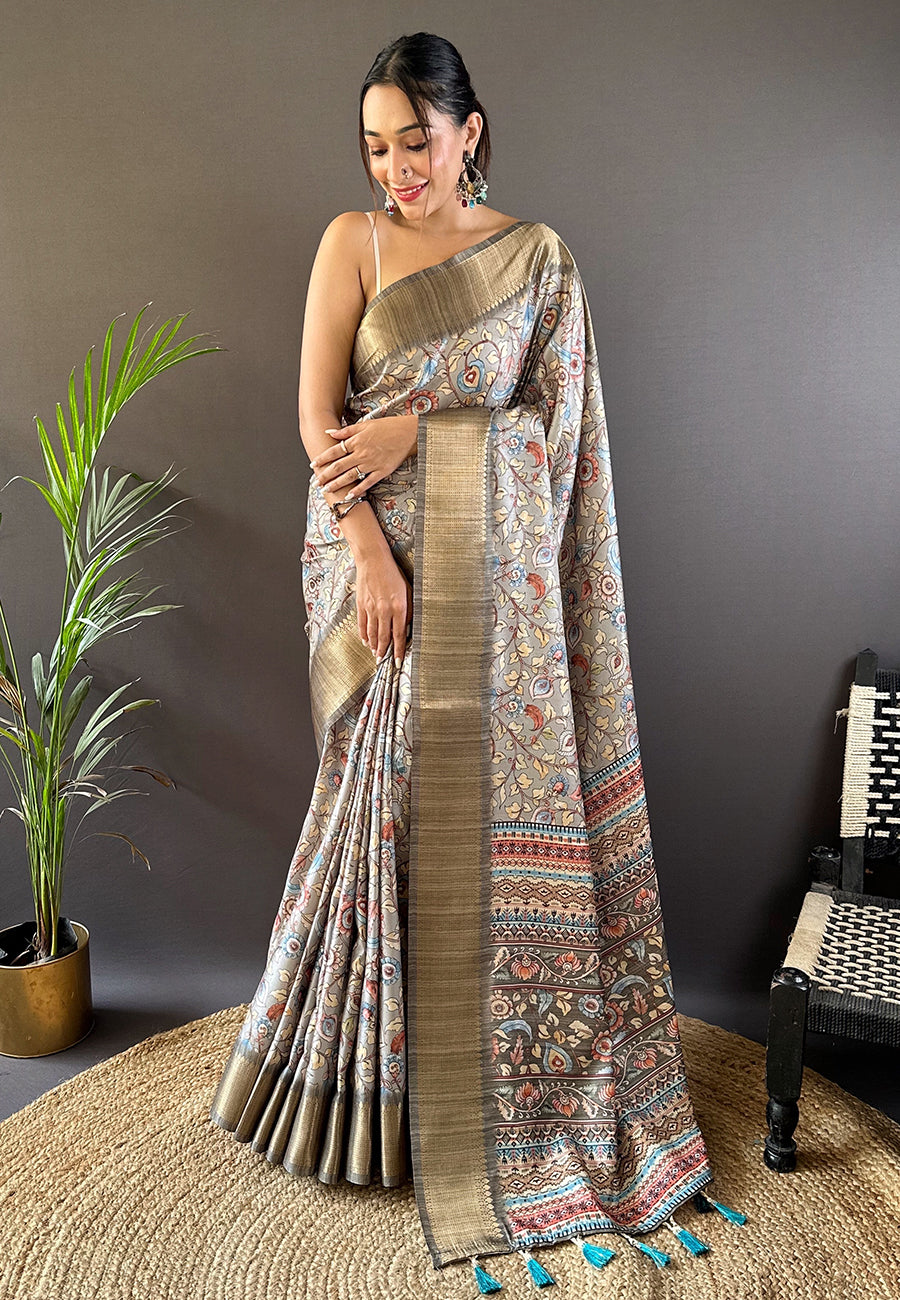 ANAYA TUSSAR SILK SAREE