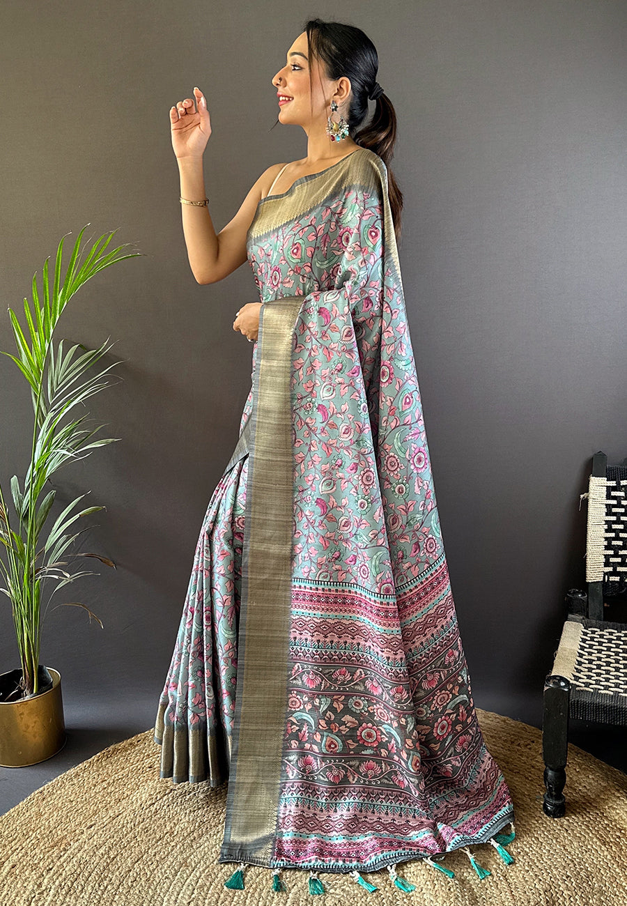 ANAYA TUSSAR SILK SAREE
