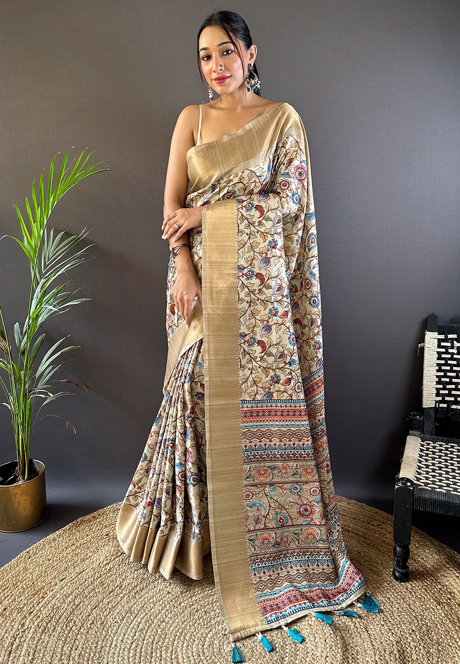 ANAYA TUSSAR SILK SAREE