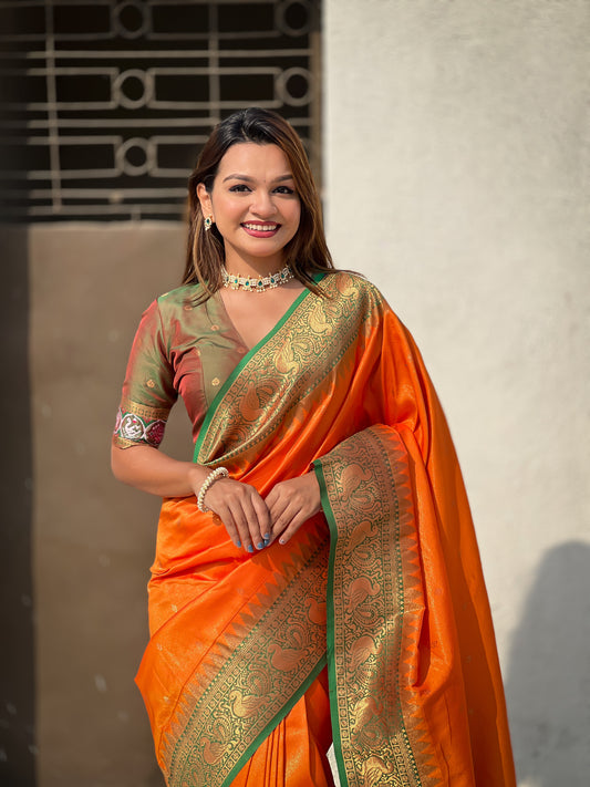 TISSUE PATOLA SAREE