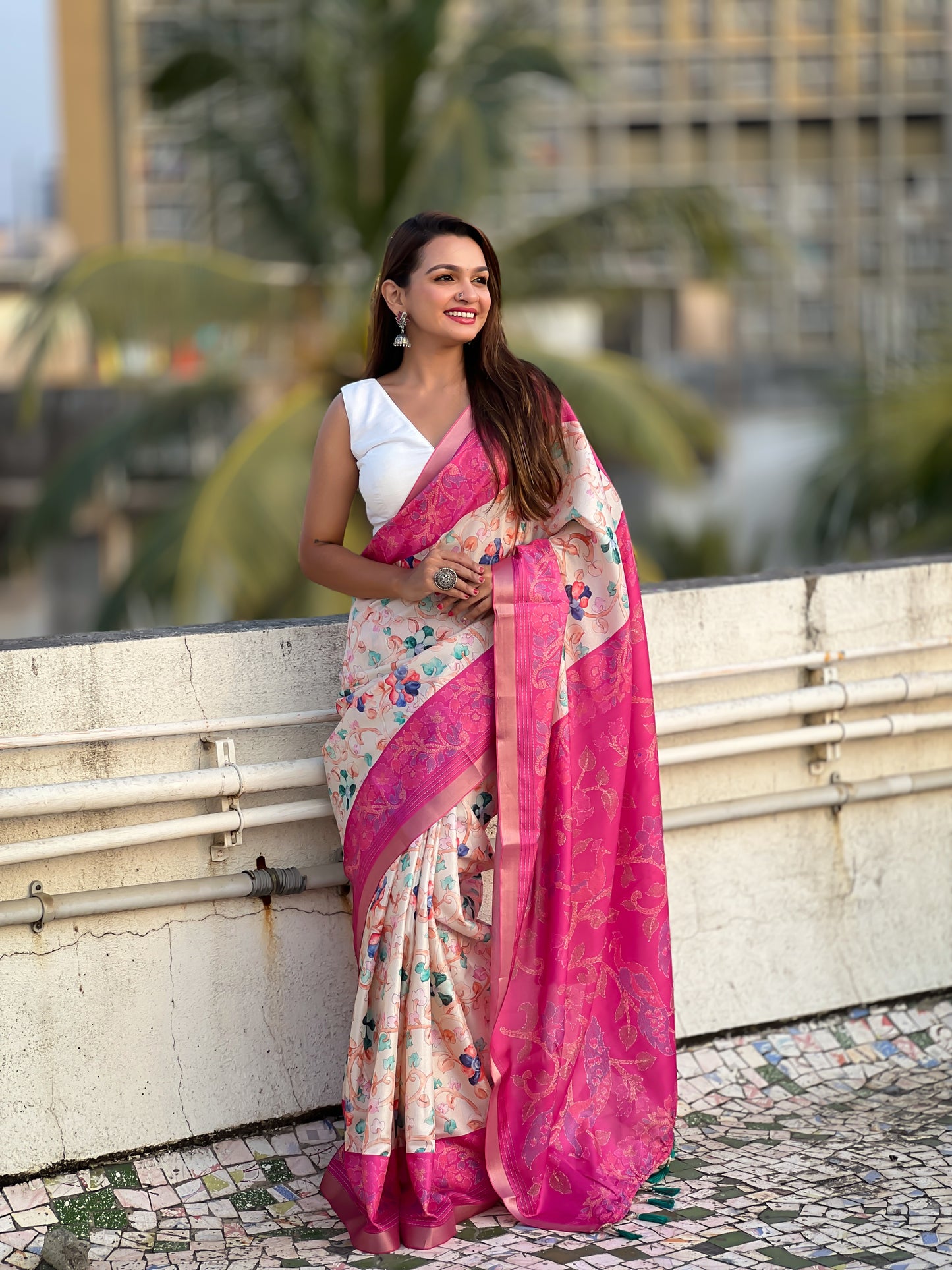 ISHITA KALAMKARI SILK SAREE