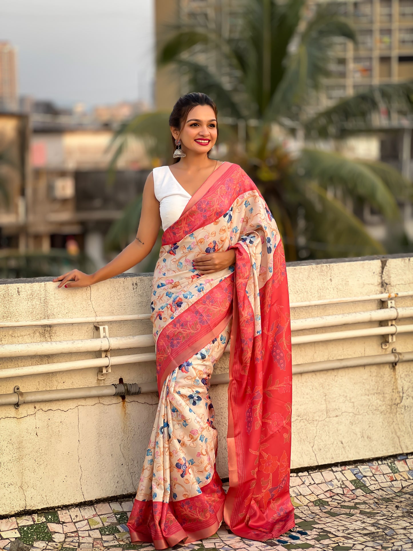 ISHITA KALAMKARI SILK SAREE