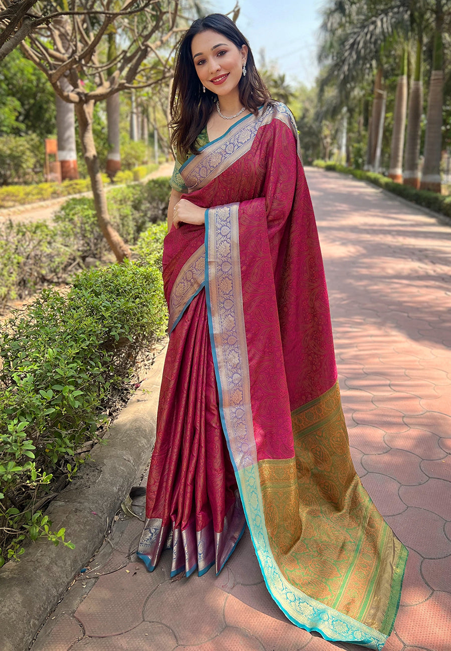 ZIYA KASHMIRI SAREE