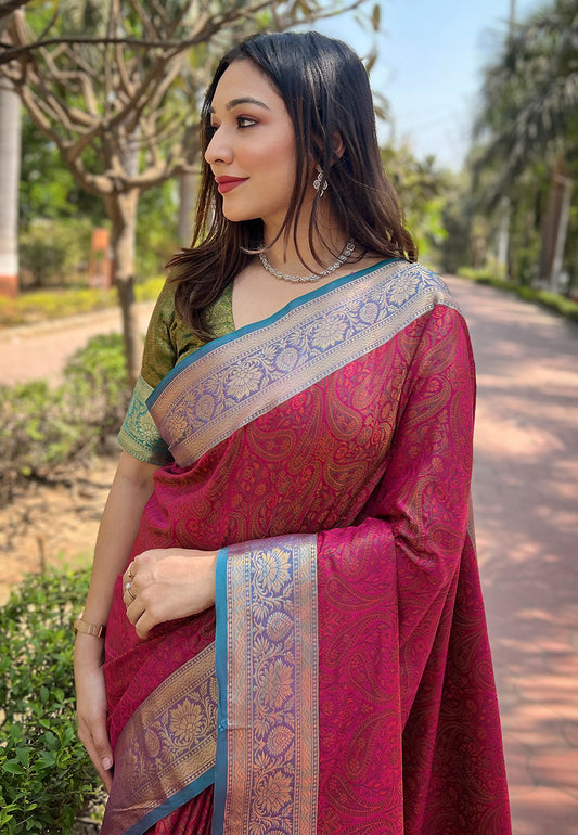 ZIYA KASHMIRI SAREE