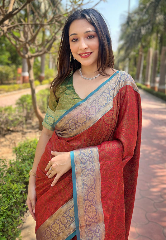 ZIYA KASHMIRI SAREE