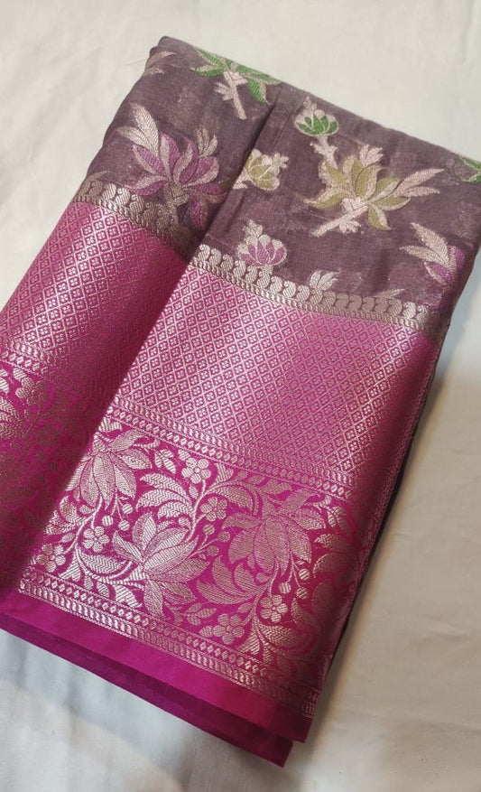 BANARASI SEMI SILK SAREE