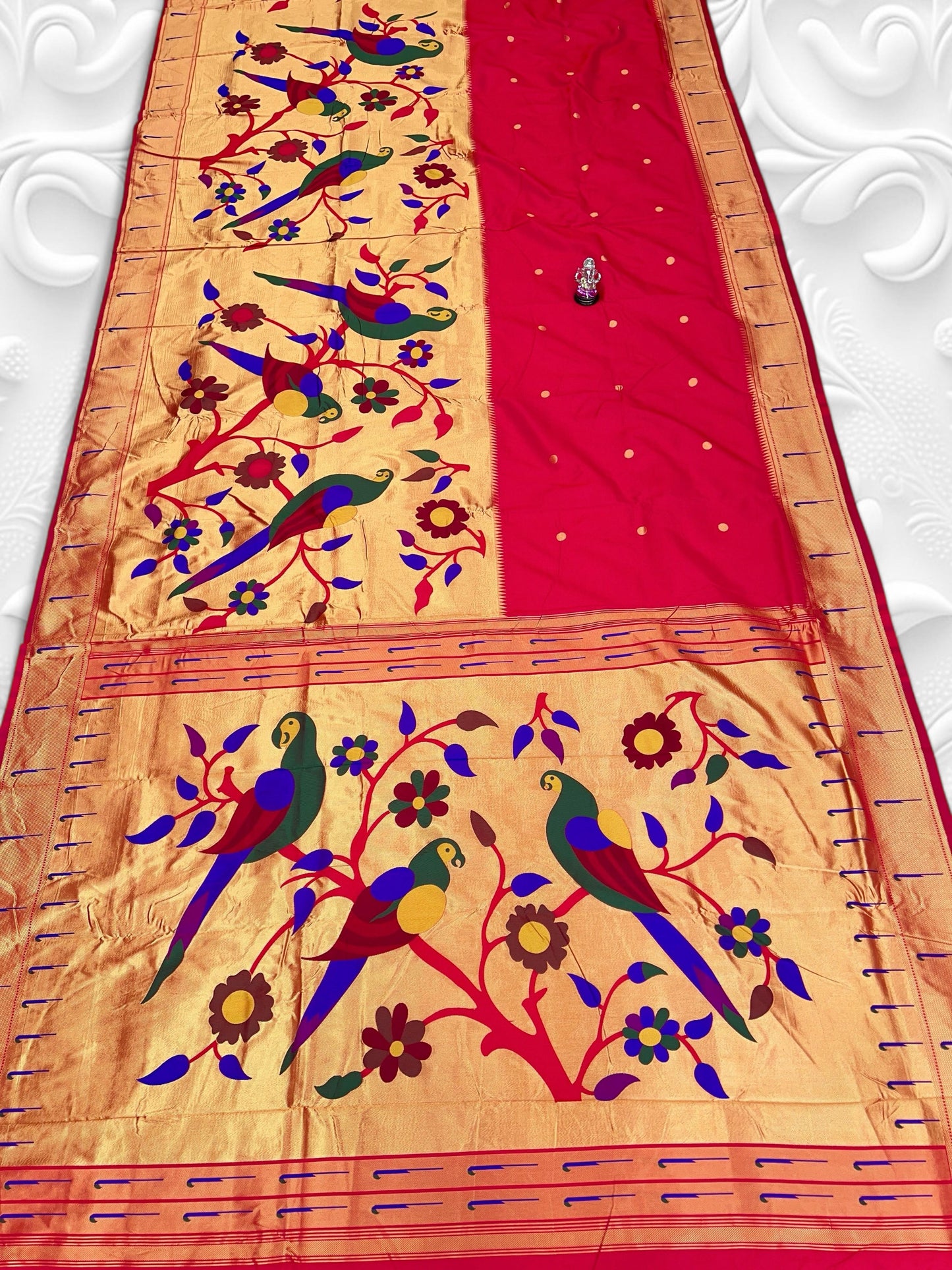 Half allover brocade pathani