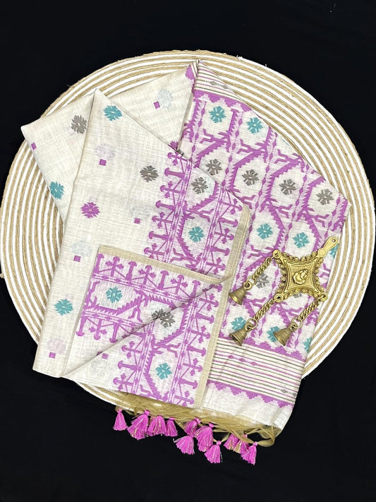 VAMIKA MUGA COTTON SAREE