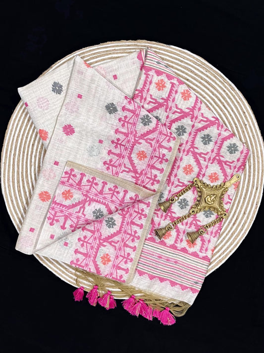 VAMIKA MUGA COTTON SAREE