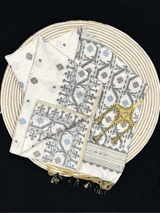 VAMIKA MUGA COTTON SAREE