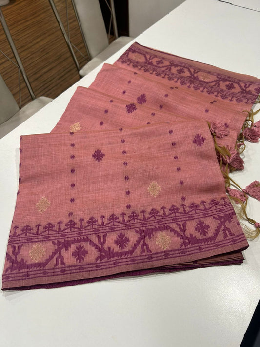 VAMIKA MUGA COTTON SAREE