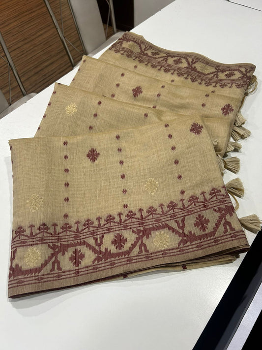 VAMIKA MUGA COTTON SAREE