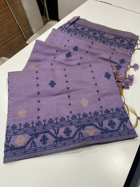 VAMIKA MUGA COTTON SAREE