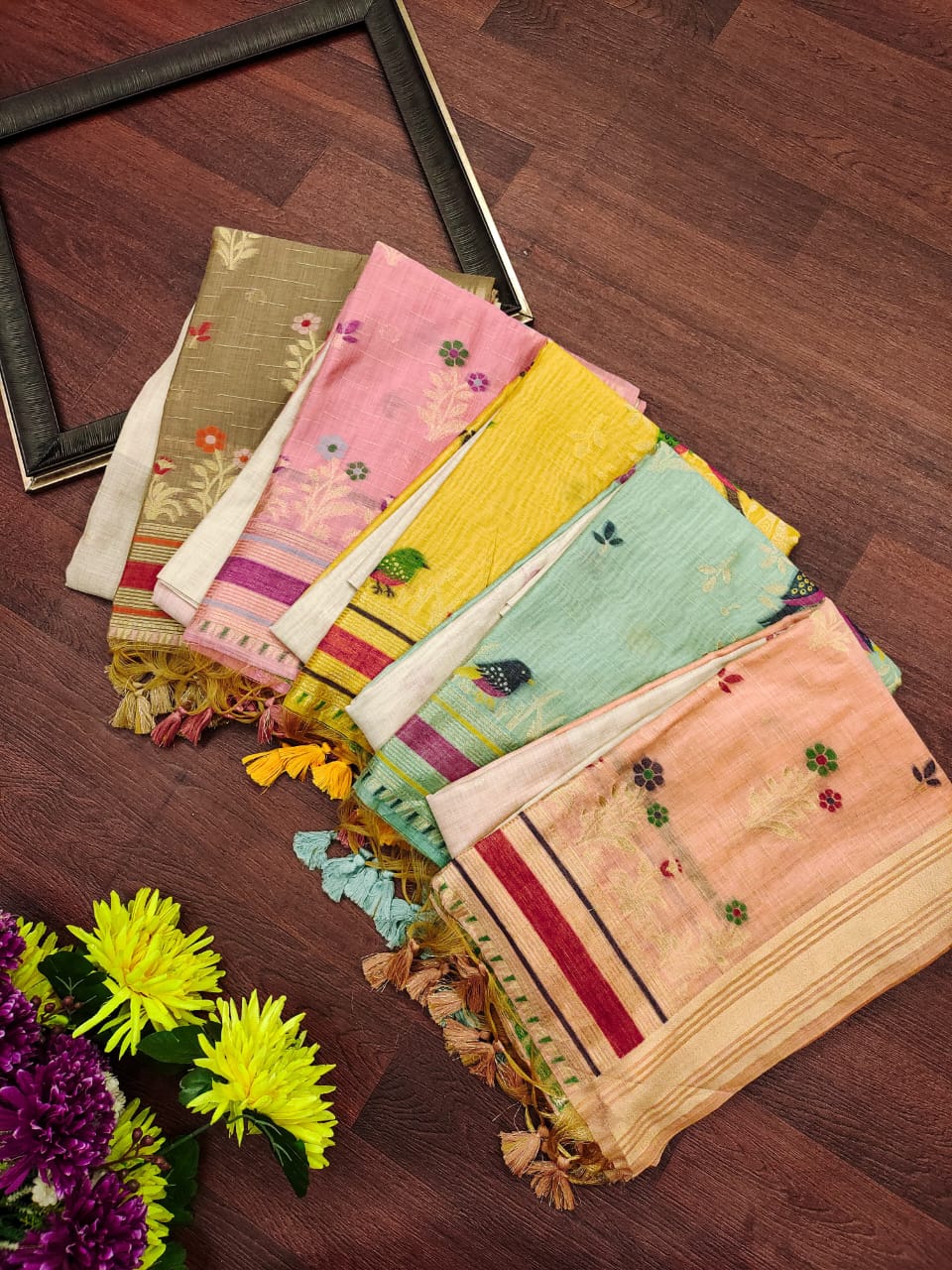 VAMIKA MUGA COTTON SAREE
