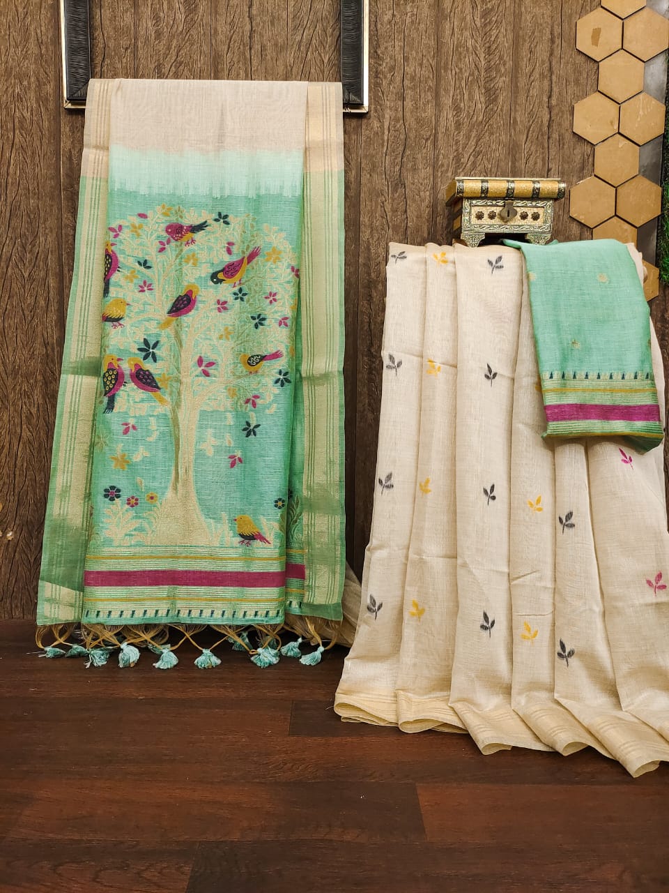 VAMIKA MUGA COTTON SAREE
