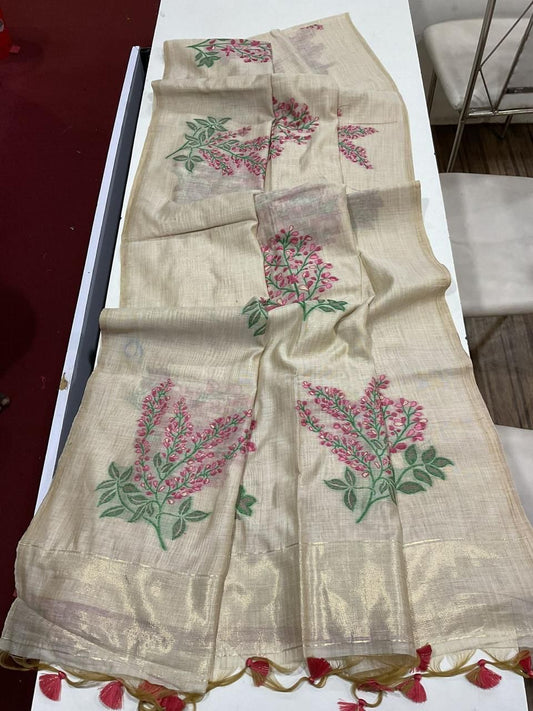 VAMIKA MUGA COTTON SAREE