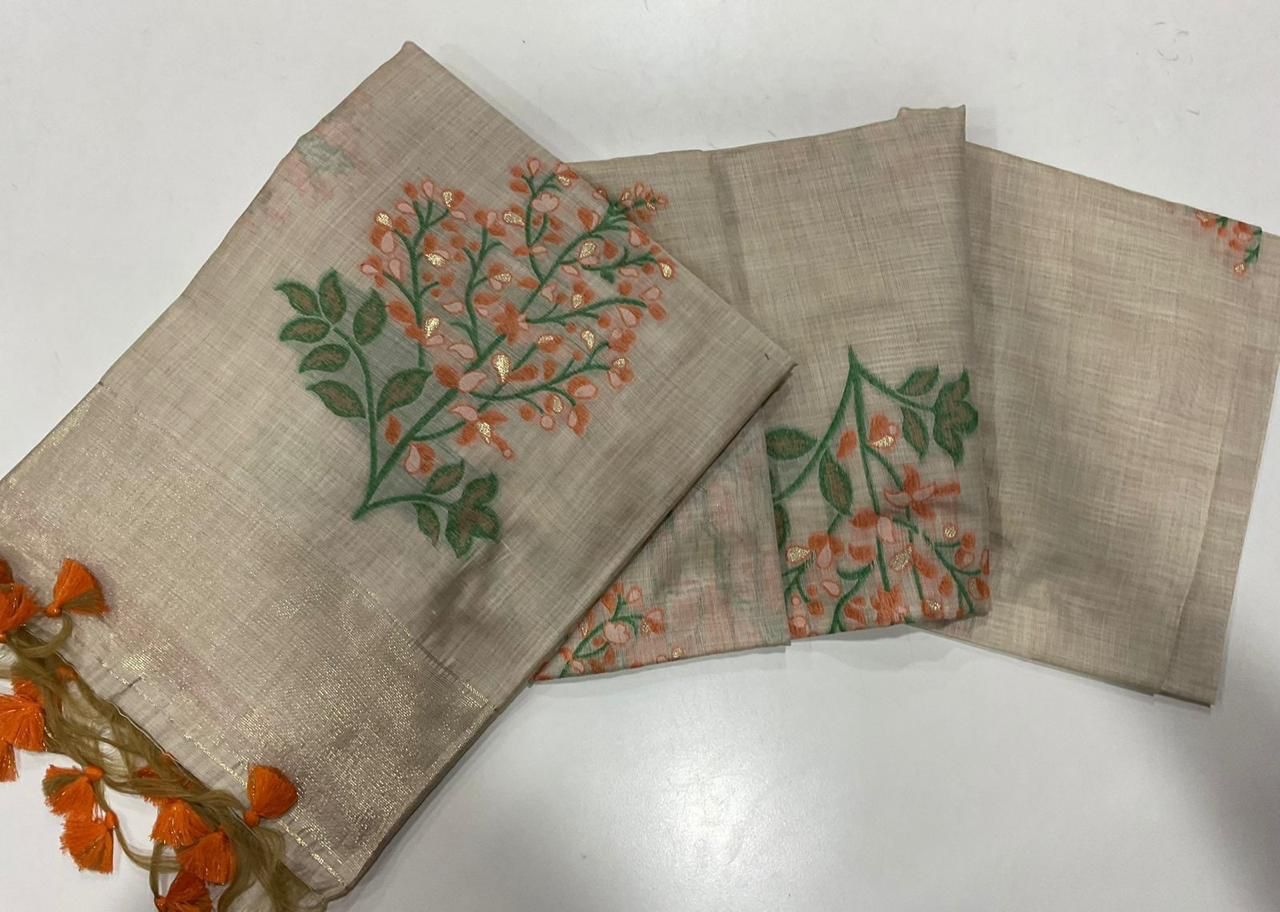 VAMIKA MUGA COTTON SAREE