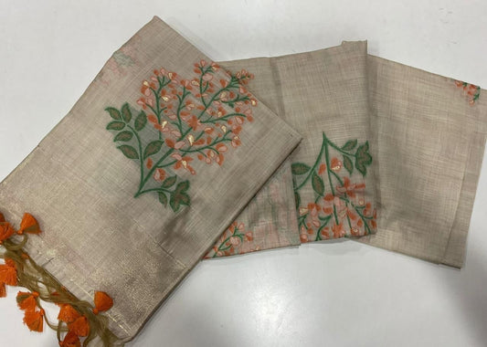 VAMIKA MUGA COTTON SAREE