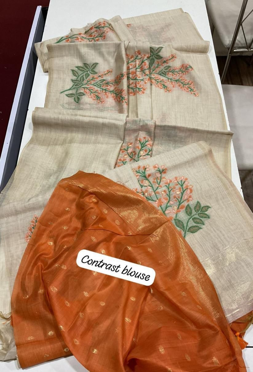 VAMIKA MUGA COTTON SAREE