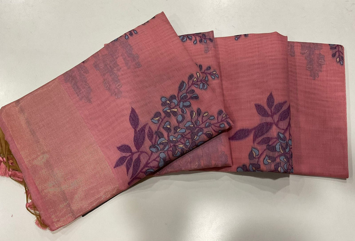 VAMIKA MUGA COTTON SAREE