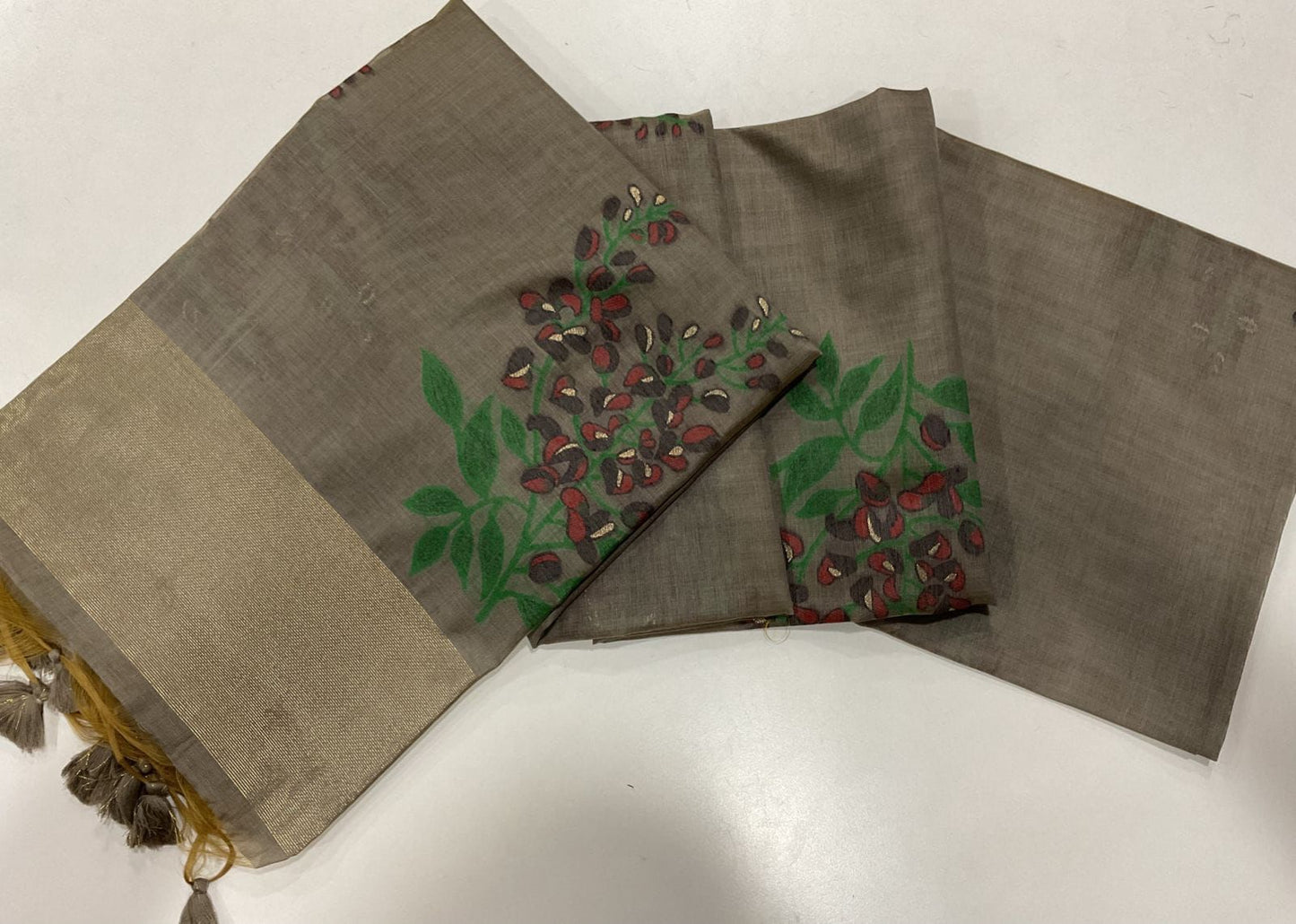 VAMIKA MUGA COTTON SAREE