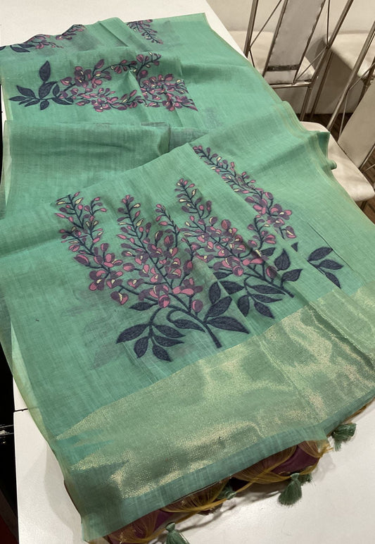 VAMIKA MUGA COTTON SAREE