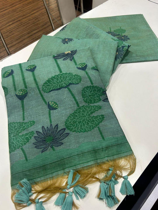 VAMIKA MUGA COTTON SAREE