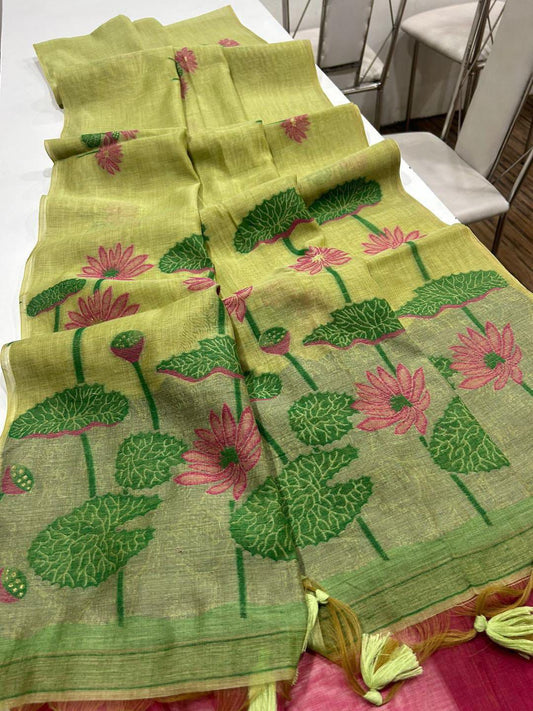 VAMIKA MUGA COTTON SAREE