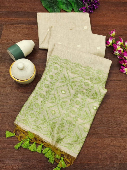 VAMIKA MUGA COTTON SAREE