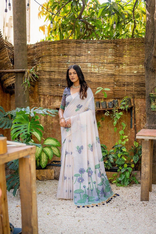 VAMIKA MUGA COTTON SAREE