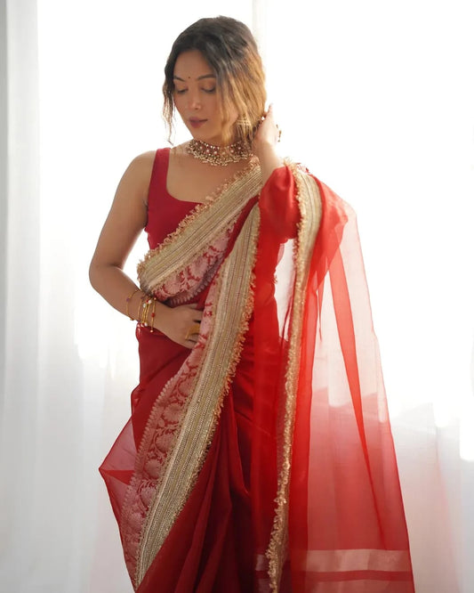 KIARA BANARAS SILK SAREE