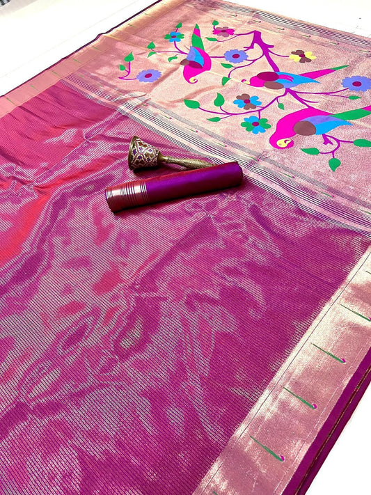 AMRAPALI TISSUE PAITHANI