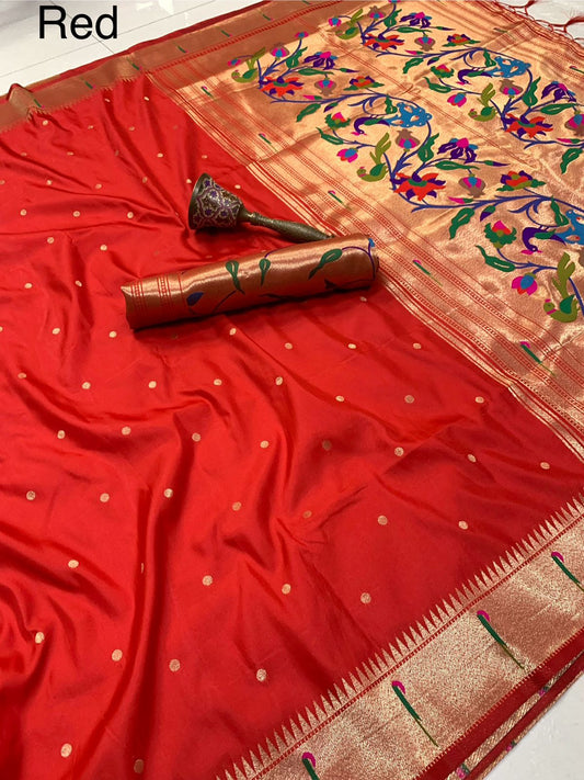 Tanisha Gold Zari Paithani