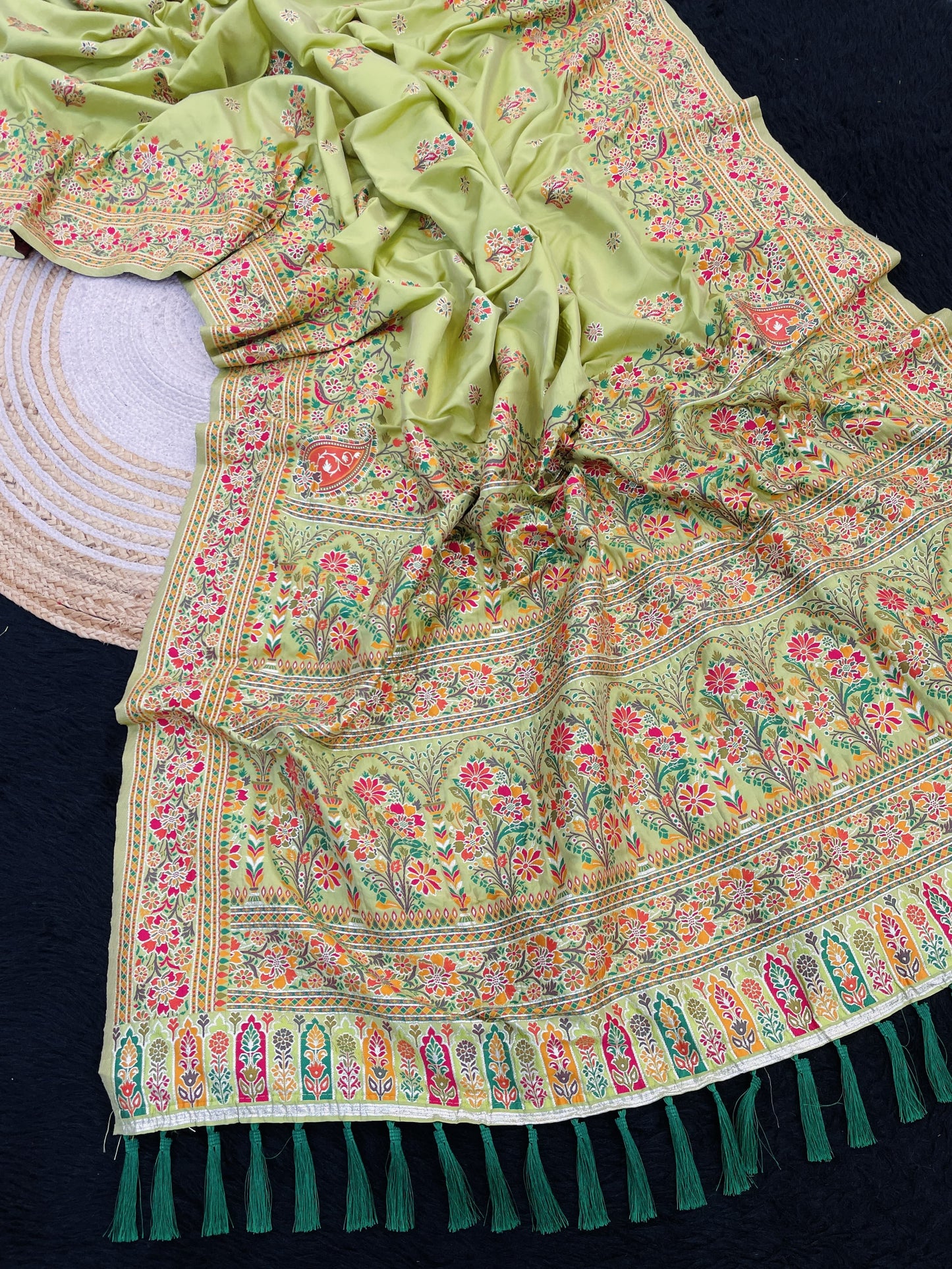 JASMINE  PASHMINA SAREE