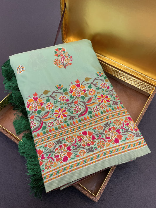 JASMINE  PASHMINA SAREE