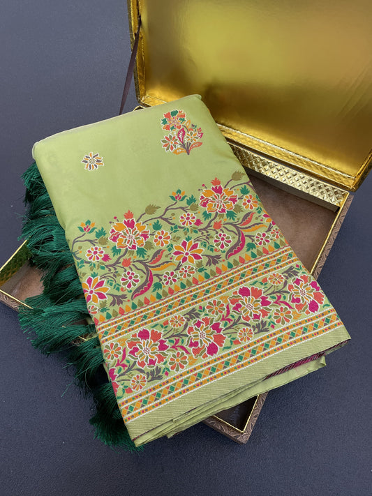 JASMINE  PASHMINA SAREE