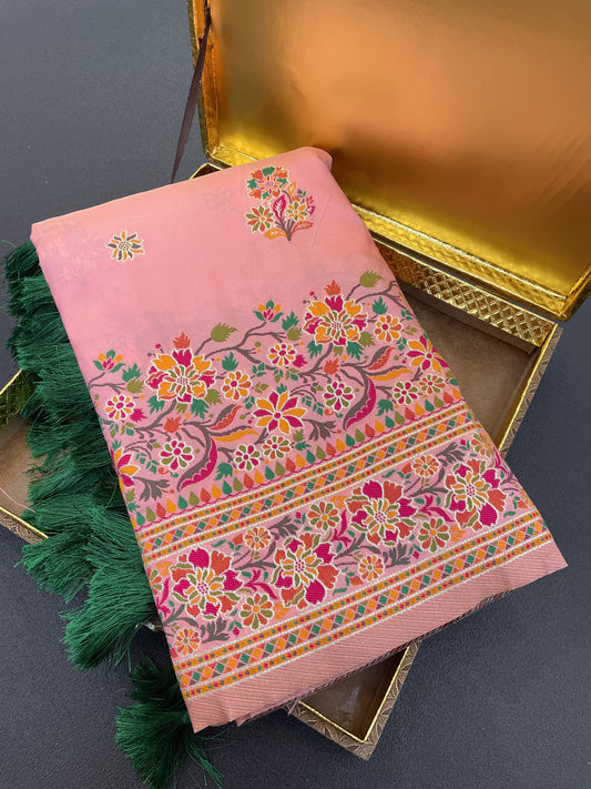JASMINE  PASHMINA SAREE