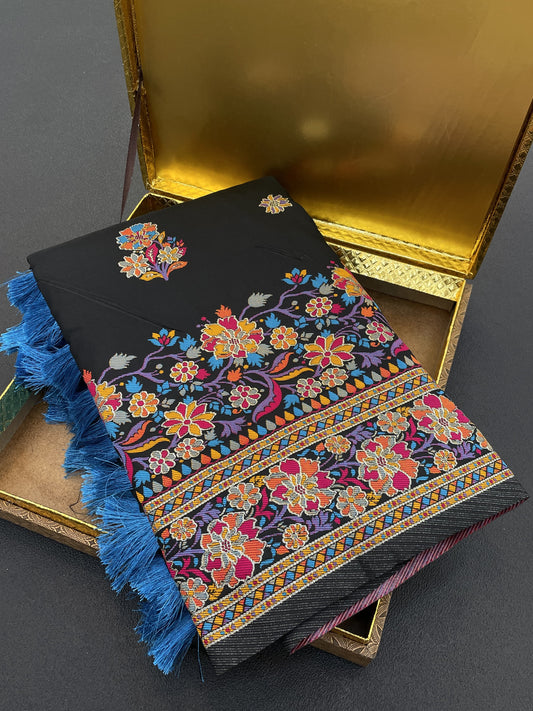 JASMINE  PASHMINA SAREE