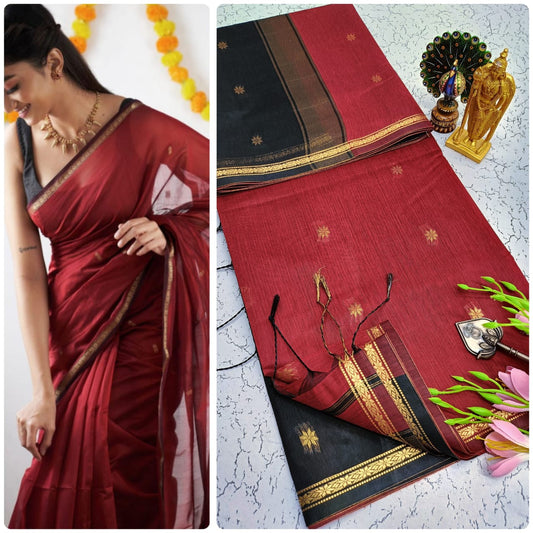 MAHESHWARI SILK COTTON SAREE