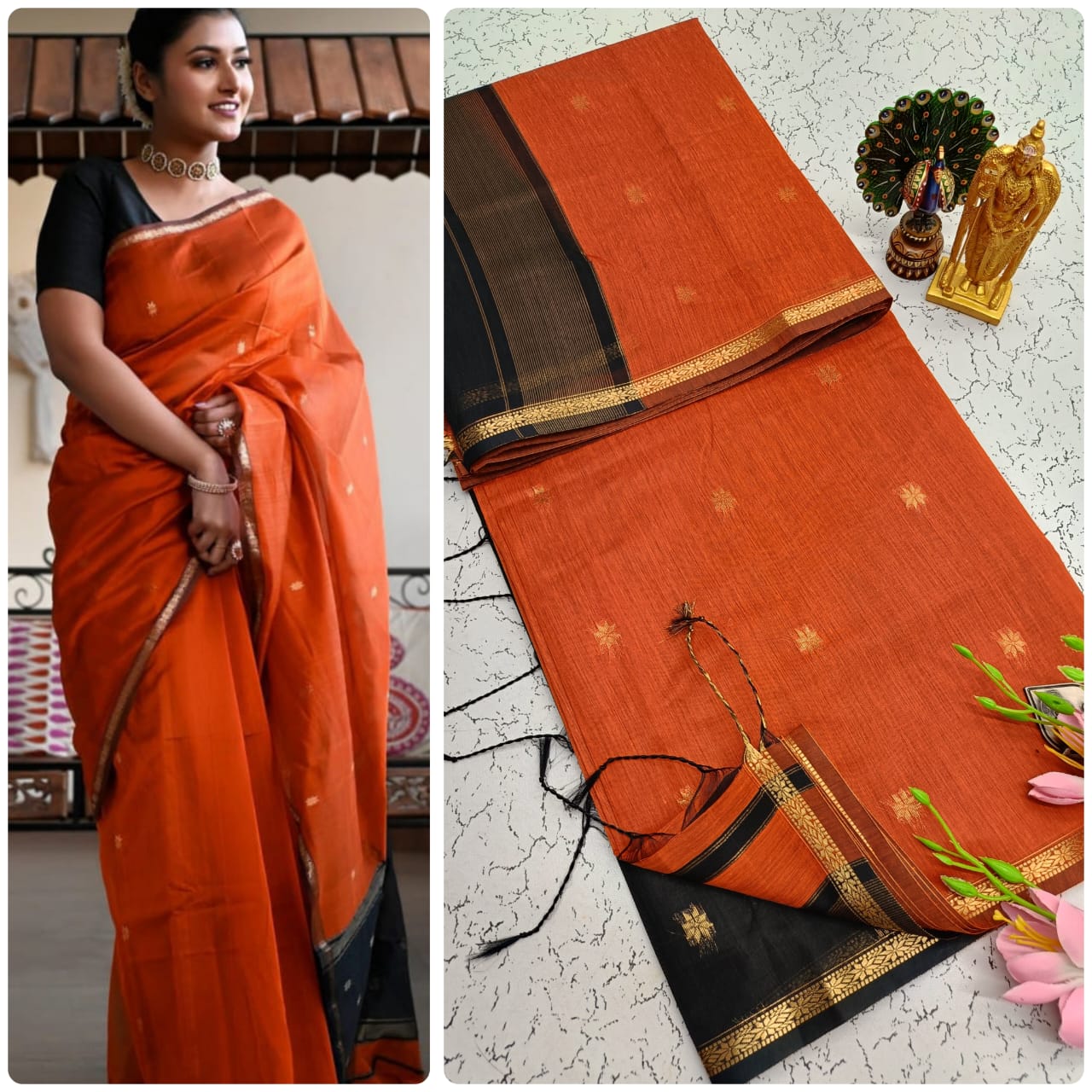 MAHESHWARI SILK COTTON SAREE
