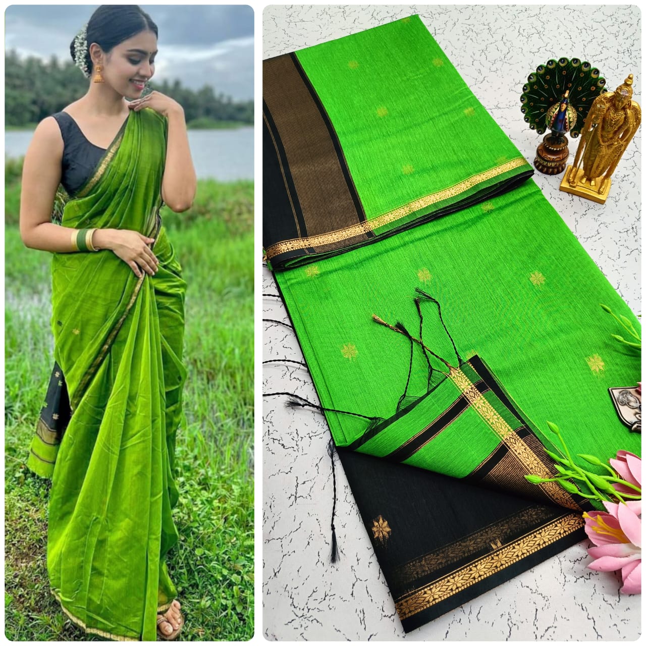 MAHESHWARI SILK COTTON SAREE