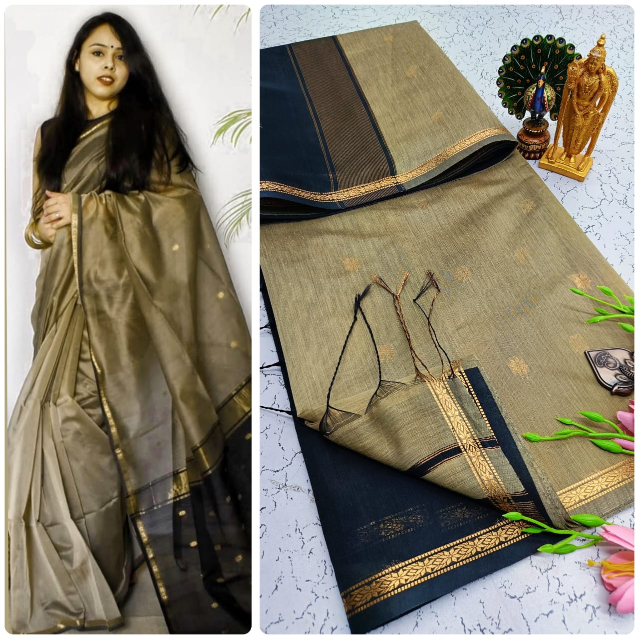 MAHESHWARI SILK COTTON SAREE