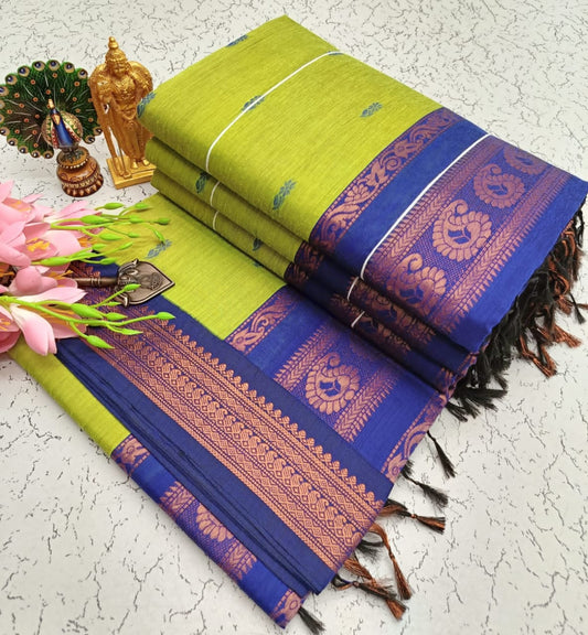 GADWAL COTTON SAREE 🦚